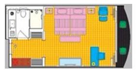 行政大床房图片