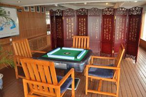 长江印象号游轮长江印象棋牌室