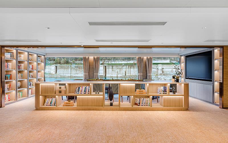 世纪绿洲号图书馆图片