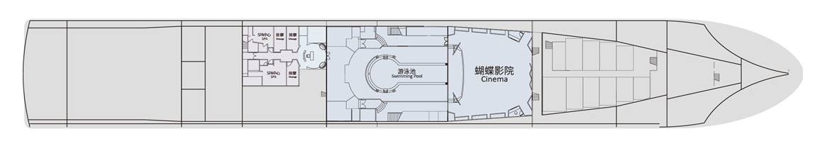 长江神话号游轮甲板-1