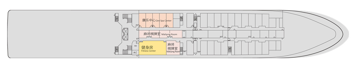 世纪凯歌号游轮第1层甲板图片