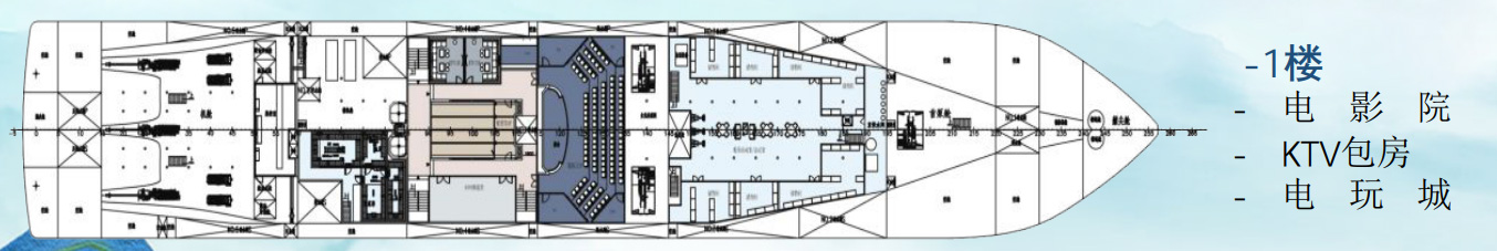 华夏三号游轮甲板-1