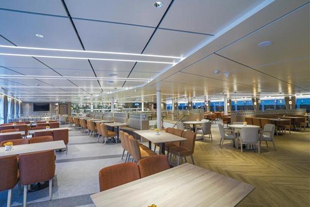 世纪绿洲号游轮餐厅