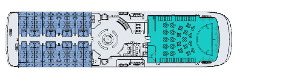 华夏五号游轮第5层甲板图片
