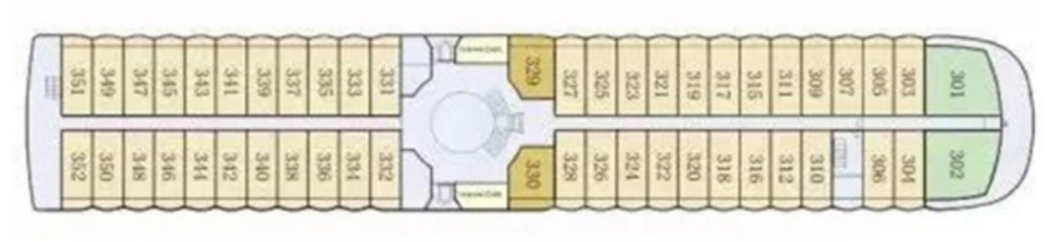 星际水晶号游轮第3层甲板图片