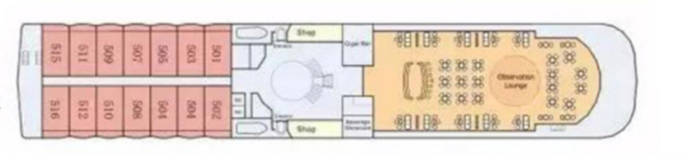 星际水晶号游轮第5层甲板图片