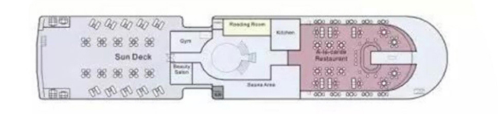 星际水晶号游轮第6层甲板图片