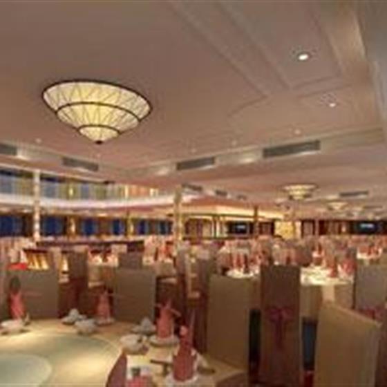 总统八号游轮总统八号游轮餐厅大厅