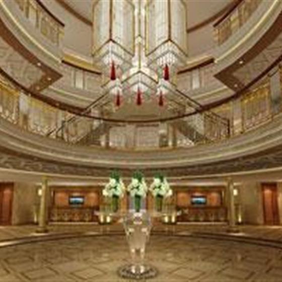 总统八号游轮总统八号游轮大堂中厅