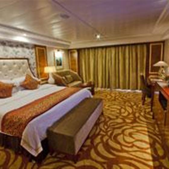 长江黄金一号游轮游轮黄金一号游轮（豪华大床房）