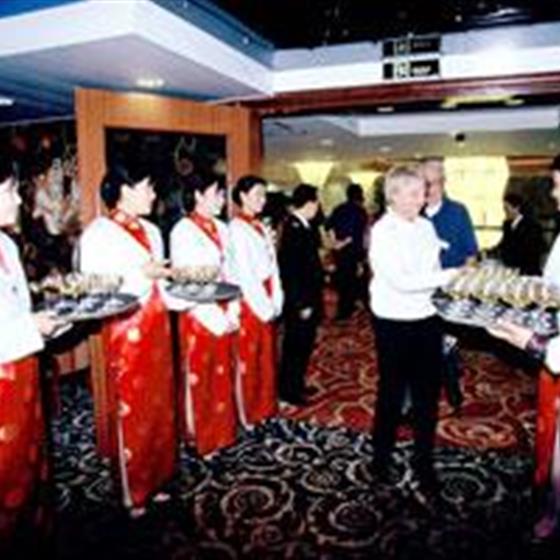 长江一号游轮游轮欢迎酒会